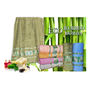 Бамбуковые полотенца лицевые и банные по 6шт в упаковке SULTANA
